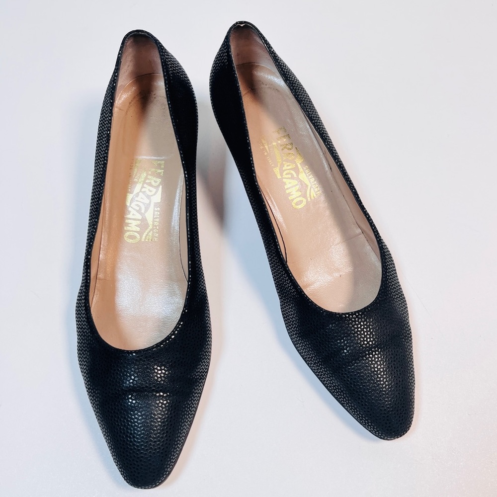 Salvatore Ferragamo Leather Pumps Heels
